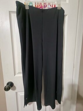 Coldwater Creek Black Elastic Waist Trousers